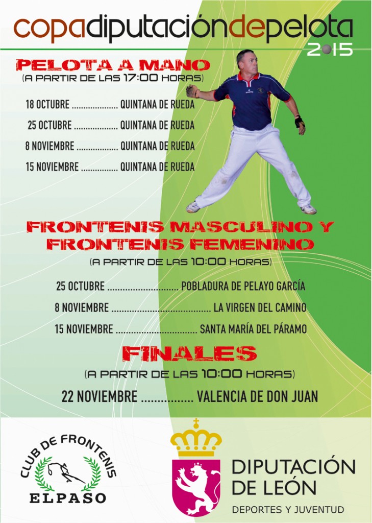 Copa Diputacion Frontenis 2015