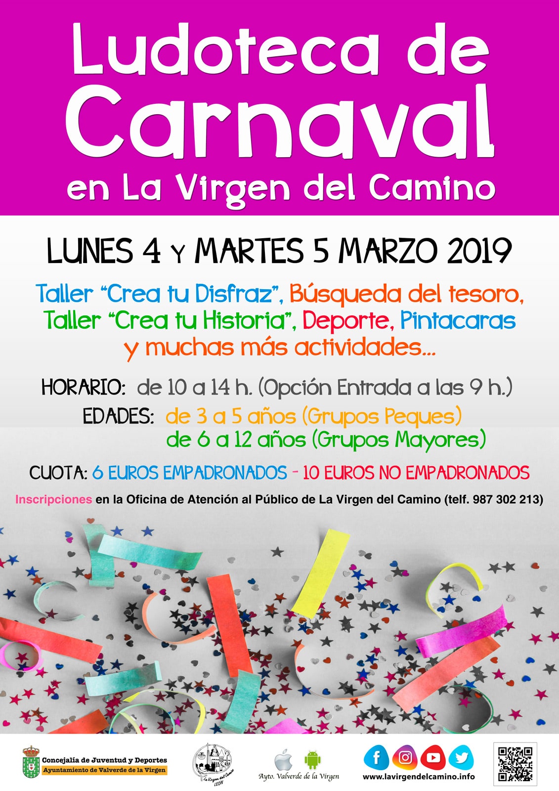 Ludoteca Carnaval 2019