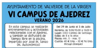 VI CAMPUS DE AJEDREZ EN LA VIRGEN DEL CAMINO