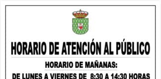 Horario de la Oficina de atención al público
