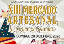 LA VIRGEN DEL CAMINO CELEBRARÁ EL XIII MERCADO ARTESANAL DE NAVIDAD EL 20 DE DICIEMBRE